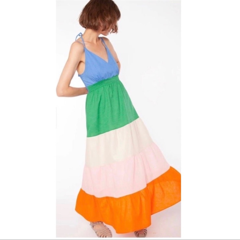 VILAGALLO KALLY DRESS -
COLOR BLOCK Size 8